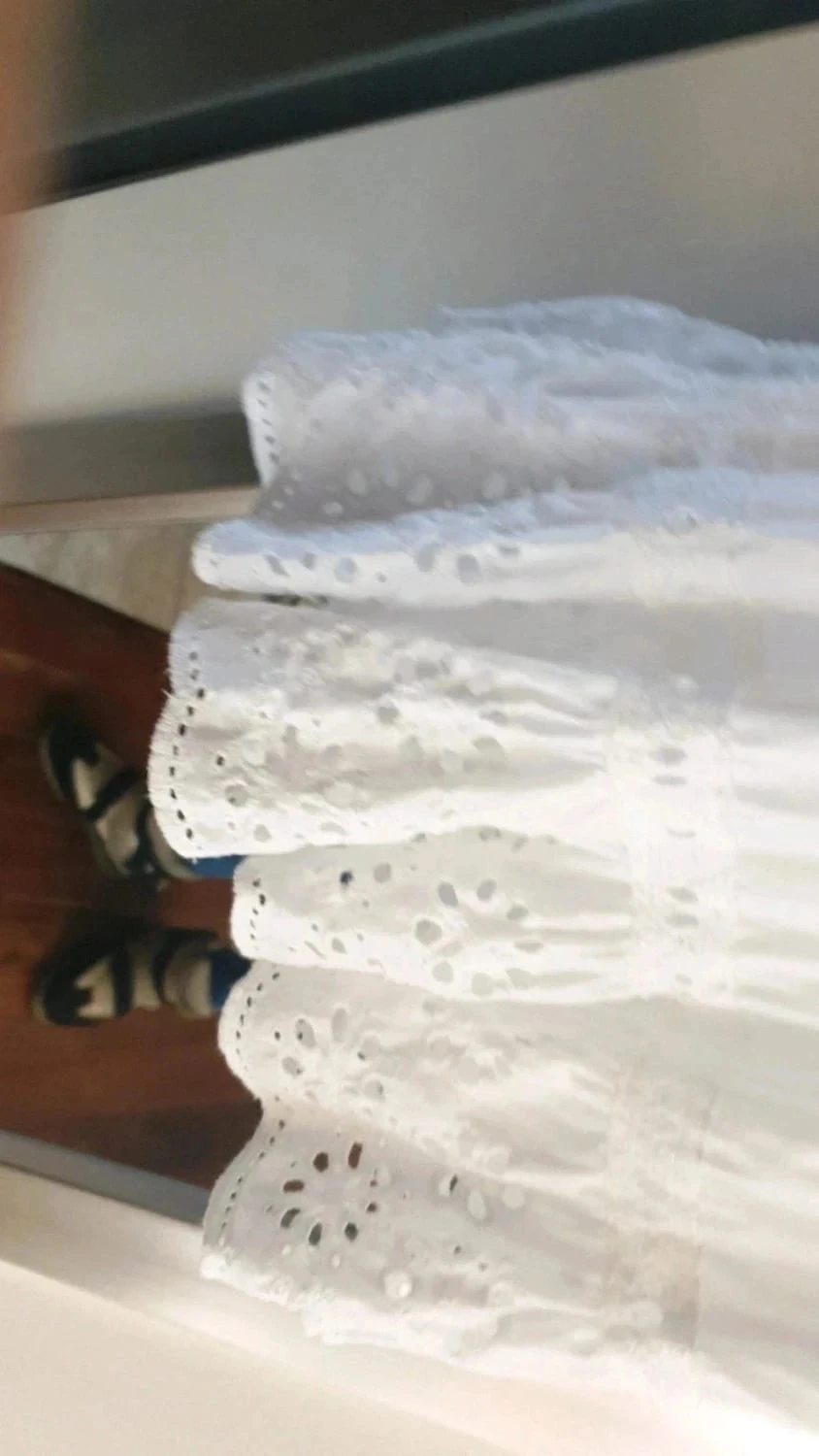 White lace dress for 4 years old – photo 4